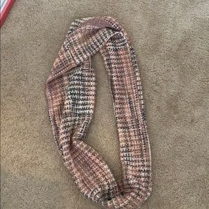 Infinity scarf.